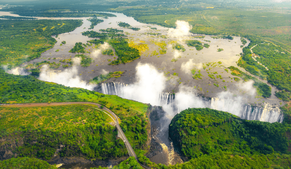 Victoria waterfalls