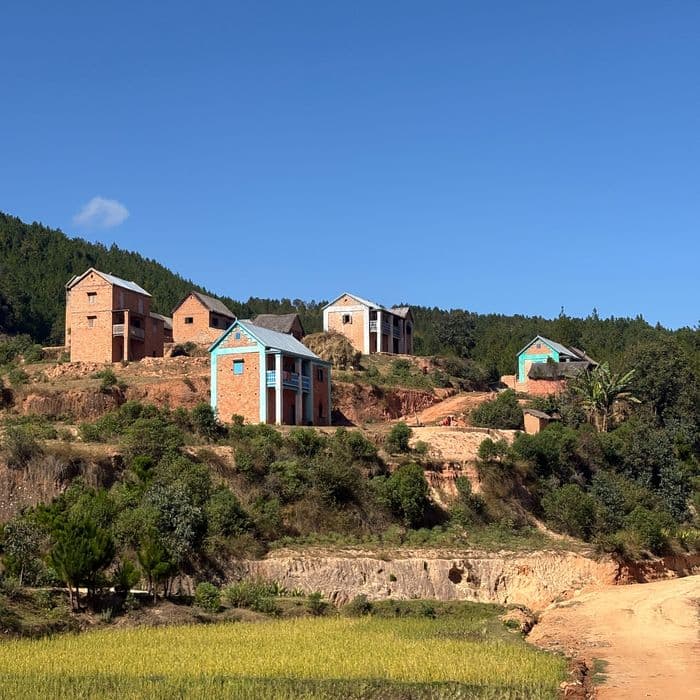 xmad 85081 madagascar antsirabe rice fields