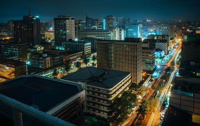 nairobi at night