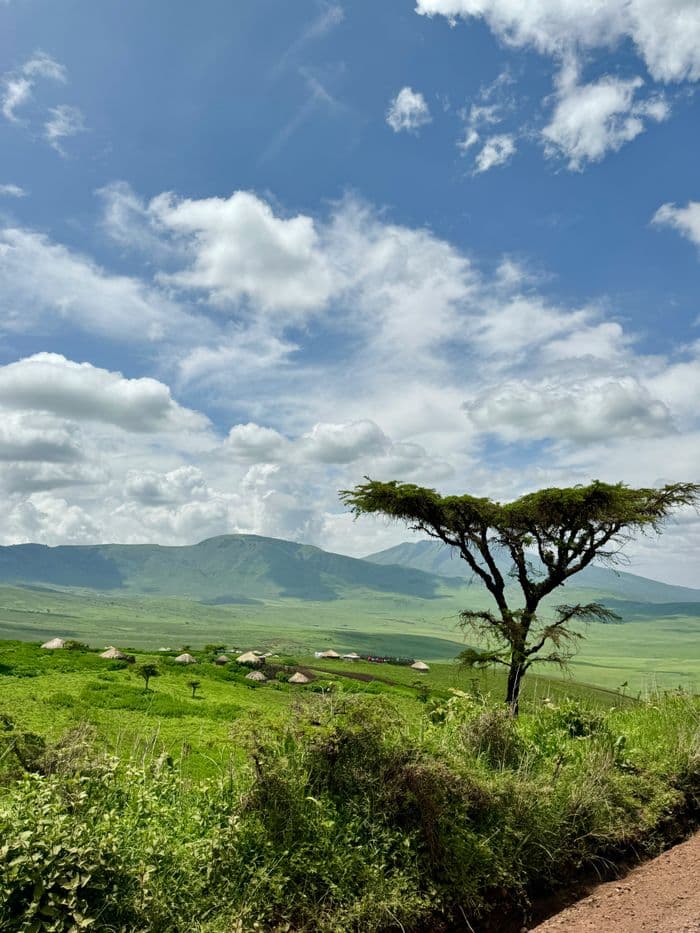 tanzania landscape ngorongoro
