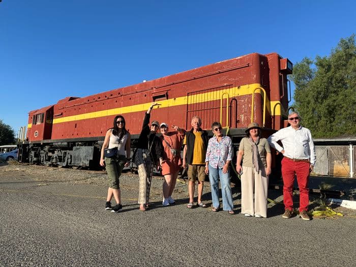 À la gare de Windhoek