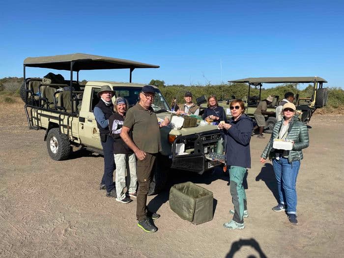Breakfast in the bush